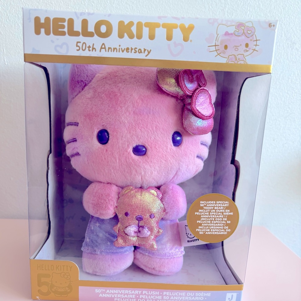 Hello Kitty 50th Anniversary Plush